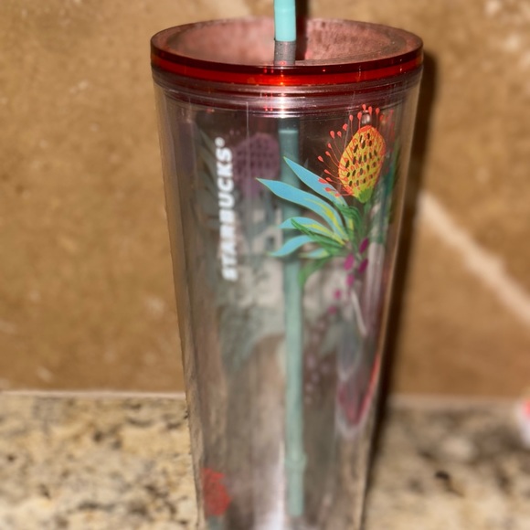 Never used. Starbucks Tumbler with lid and straw. Brand new. - Picture 6 of 6